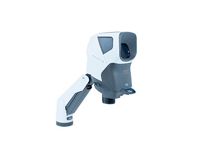 Mantis ERGO stereo microscope on Verso stand